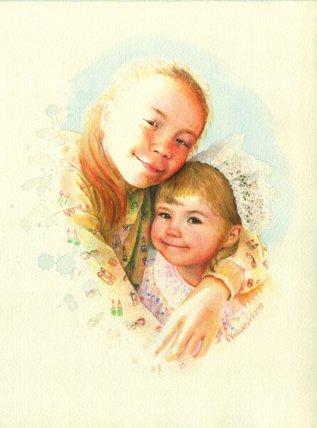 The-sisters <br> 11″ x 15″